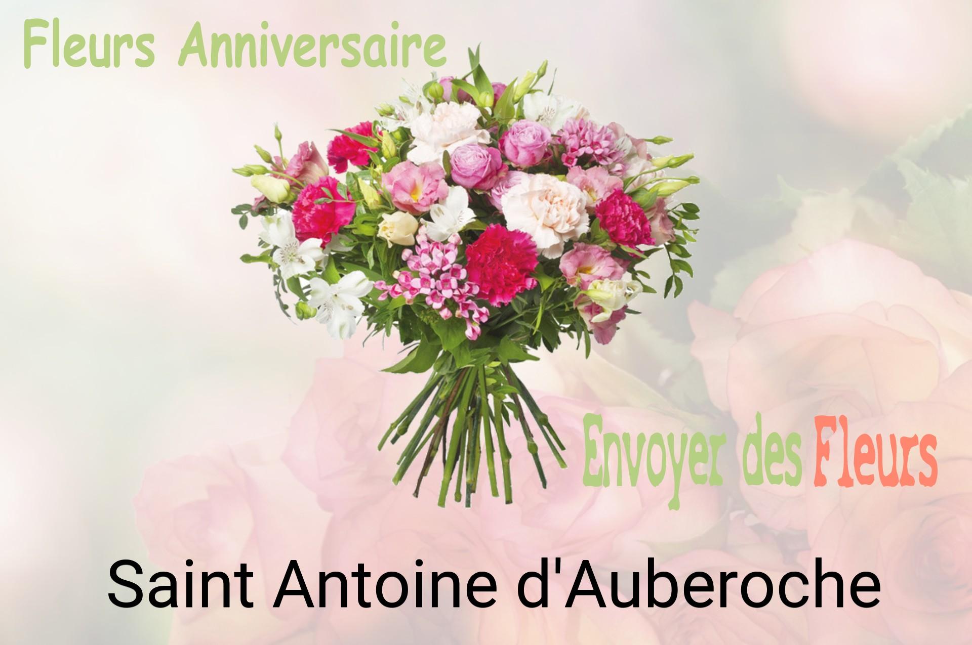 Bouquet de fleurs d’anniversaire livré à Saint-Antoine-d'Auberoche